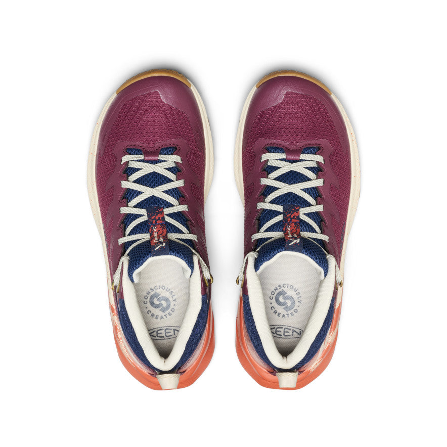 Keen Online | Women's Targhee Apex Waterproof Hiking Boot Fig/Burnt Brick