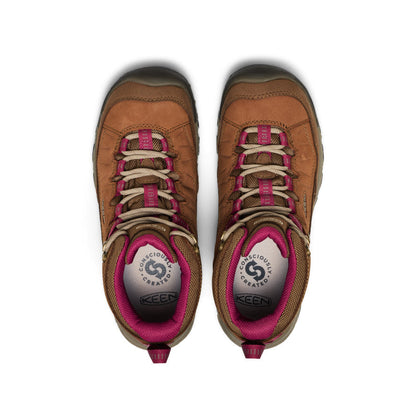 Keen Hot style | Women's Targhee IV Waterproof Hiking Boot Bison/Beaujolais