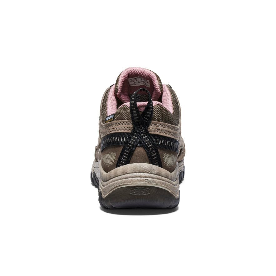 Keen US | Women's Targhee IV Waterproof Hiking Shoe Brindle/Nostalgia Rose