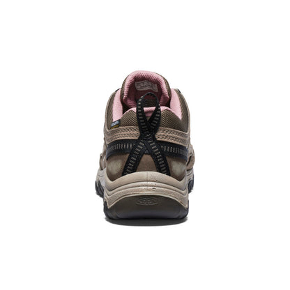 Keen US | Women's Targhee IV Waterproof Hiking Shoe Brindle/Nostalgia Rose