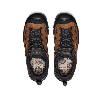 Keen Near Me | Men's Targhee IV Vented Hiking Shoe Bison/Golden Yellow
