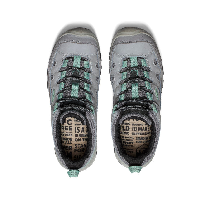 Keen Popular style | Women's Targhee IV Vented Hiking Shoe Alloy/Granite Green