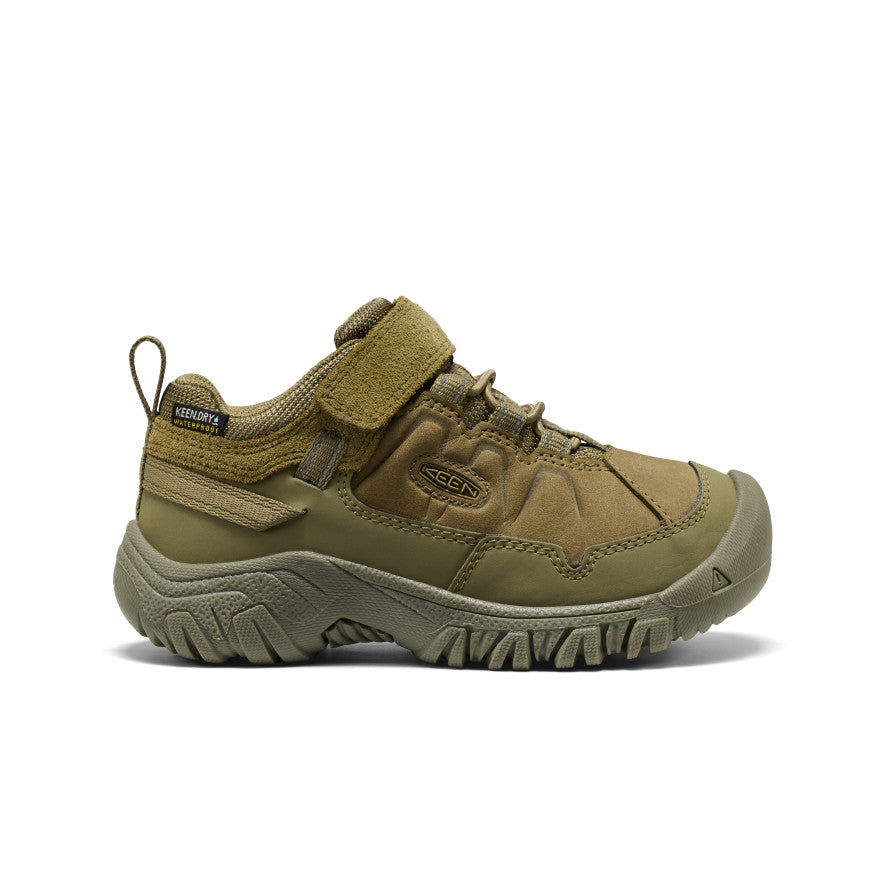 Keen Outlet | Little Kids' Targhee IV Waterproof Hiking Shoe Martini Olive