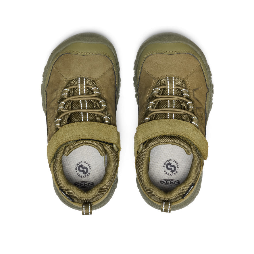Keen Outlet | Little Kids' Targhee IV Waterproof Hiking Shoe Martini Olive