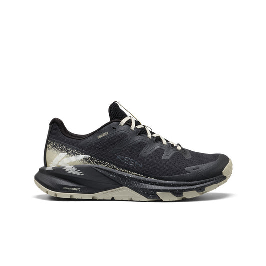 Keen Discount | Men's Targhee Apex Wide Waterproof Hiking Shoe Black/Abbey Stone