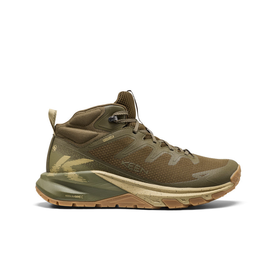 Keen | Men's Targhee Apex Waterproof Hiking Boot Dark Olive/Khaki