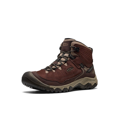 Keen Near Me | Men's Targhee IV Waterproof Hiking Boot Java/Brindle