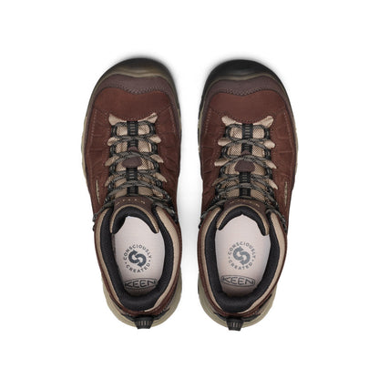 Keen Near Me | Men's Targhee IV Waterproof Hiking Boot Java/Brindle