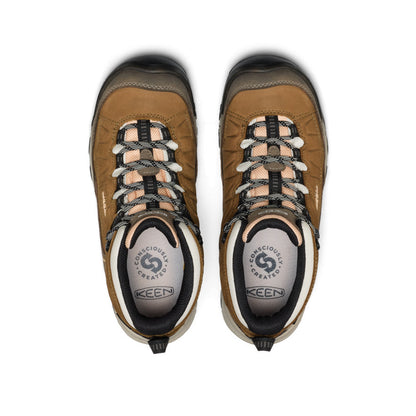 Keen Online | Women's Targhee IV Waterproof Hiking Boot Coyote/Peach Fuzz