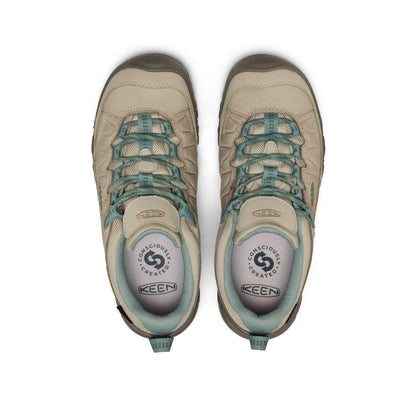 Keen Discount | Women's Targhee IV Waterproof Hiking Shoe Abbey Stone/Lily Pad
