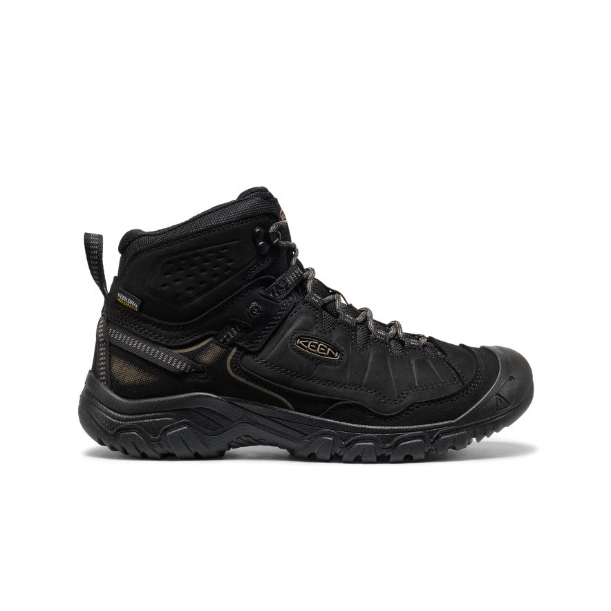 Keen New | Men's Targhee IV Waterproof Hiking Boot Triple Black