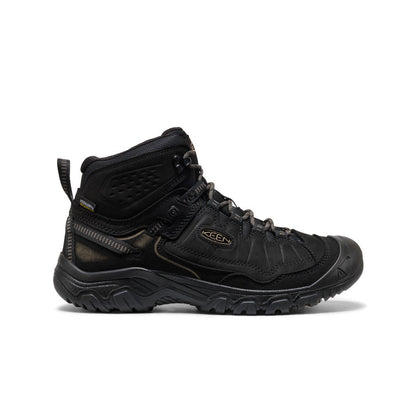 Keen New | Men's Targhee IV Waterproof Hiking Boot Triple Black