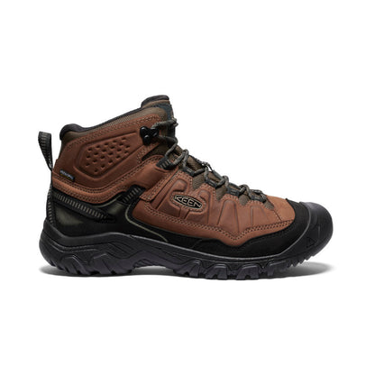 Keen Popular style | Men's Targhee IV Wide Waterproof Hiking Boot Bison/Black