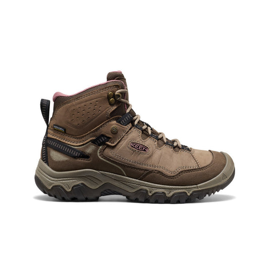 Keen Online | Women's Targhee IV Waterproof Hiking Boot Brindle/Nostalgia Rose
