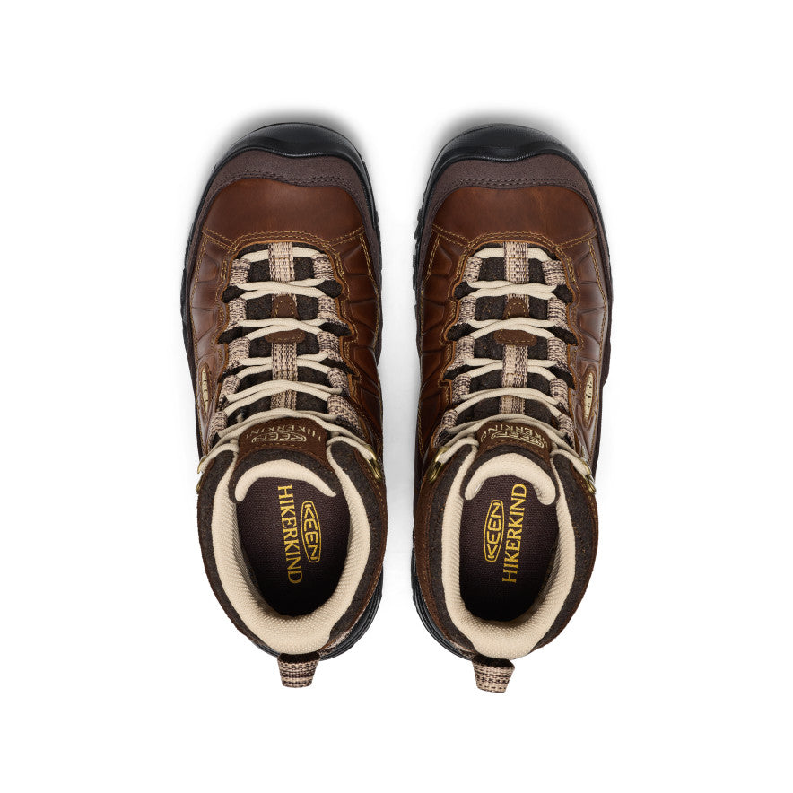 Keen Discount | Women's Targhee IV Waterproof Hiking Boot x Hikerkind Dark Earth/Dark Earth