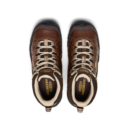 Keen Discount | Women's Targhee IV Waterproof Hiking Boot x Hikerkind Dark Earth/Dark Earth
