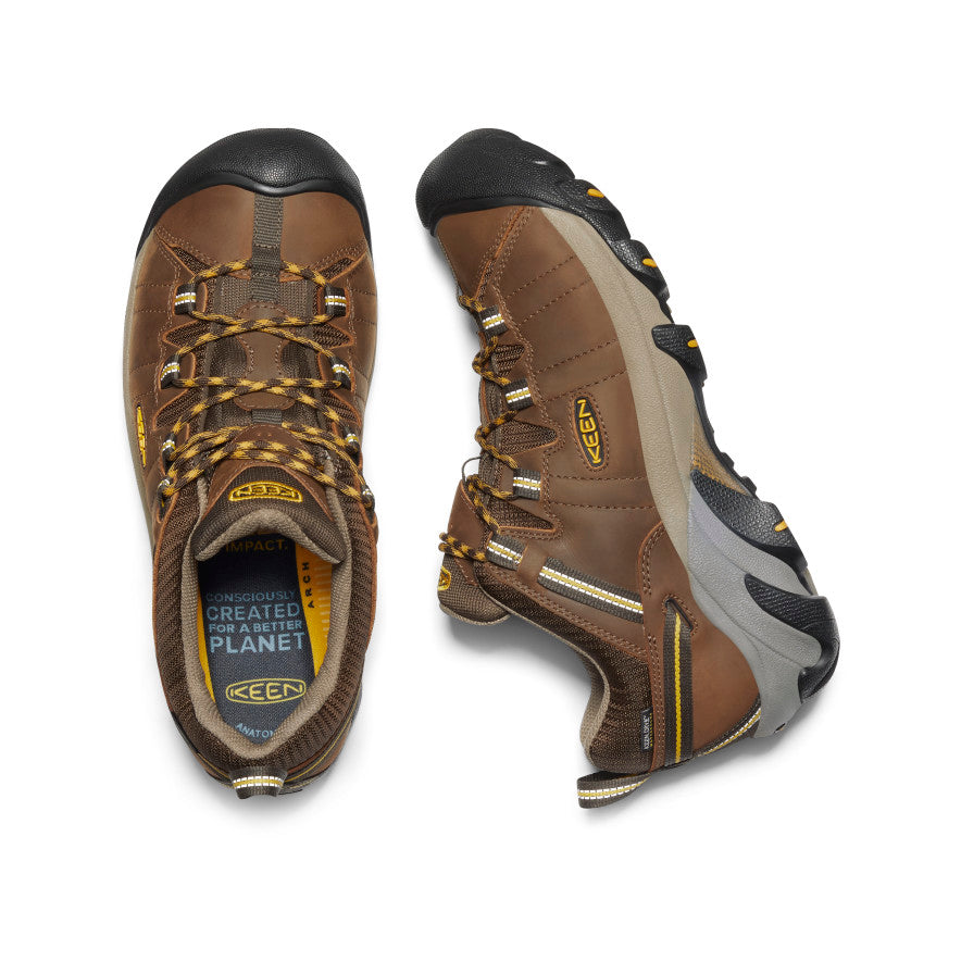 Keen | Men's Targhee II Waterproof Cascade Brown/Golden Yellow