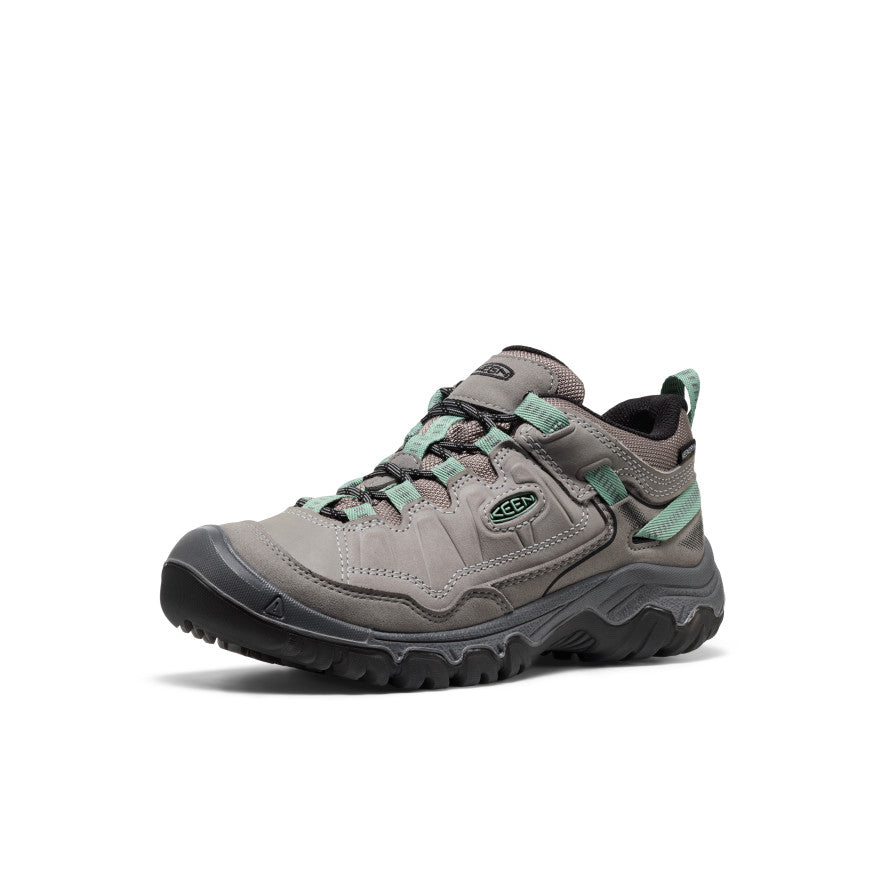 Keen Online | Women's Targhee IV Wide Waterproof Hiking Shoe Alloy/Granite Green