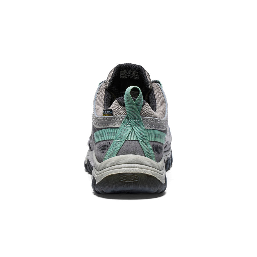 Keen Online | Women's Targhee IV Wide Waterproof Hiking Shoe Alloy/Granite Green