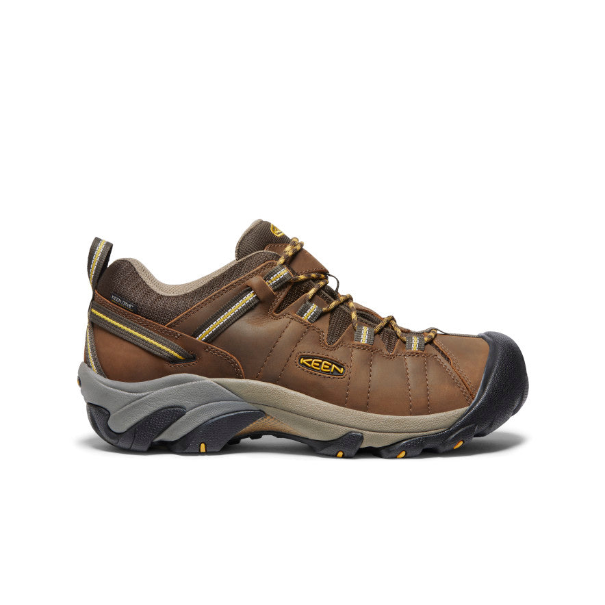 Keen Hot style | Men's Targhee II Waterproof Wide Cascade Brown/Golden Yellow