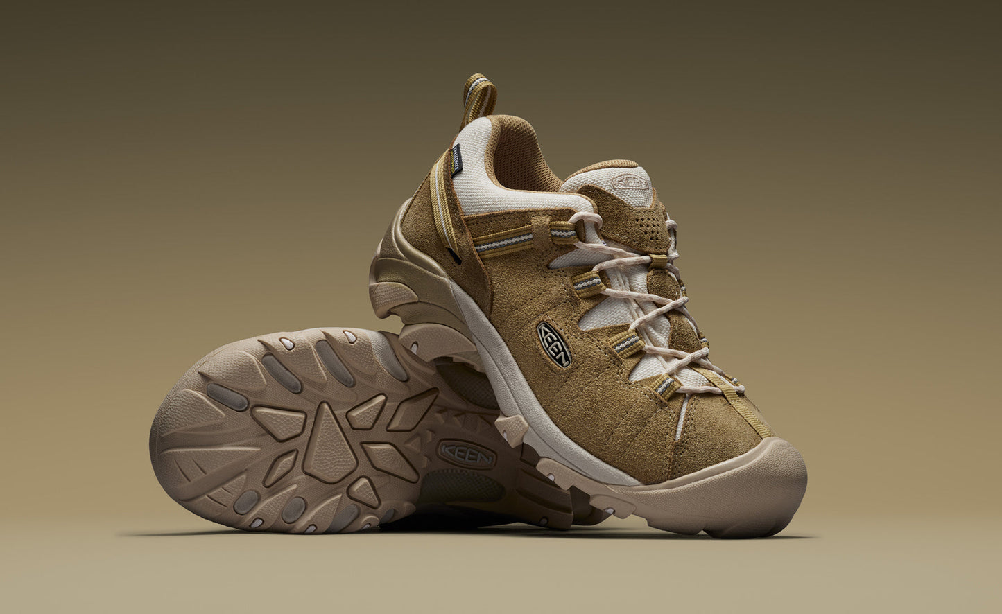 Keen Hot style | Men's Targhee II Waterproof Wide Cascade Brown/Golden Yellow