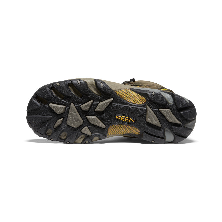 Keen Near Me | Men's Targhee II Mid Waterproof Hiking Boots Black Olive/Yellow