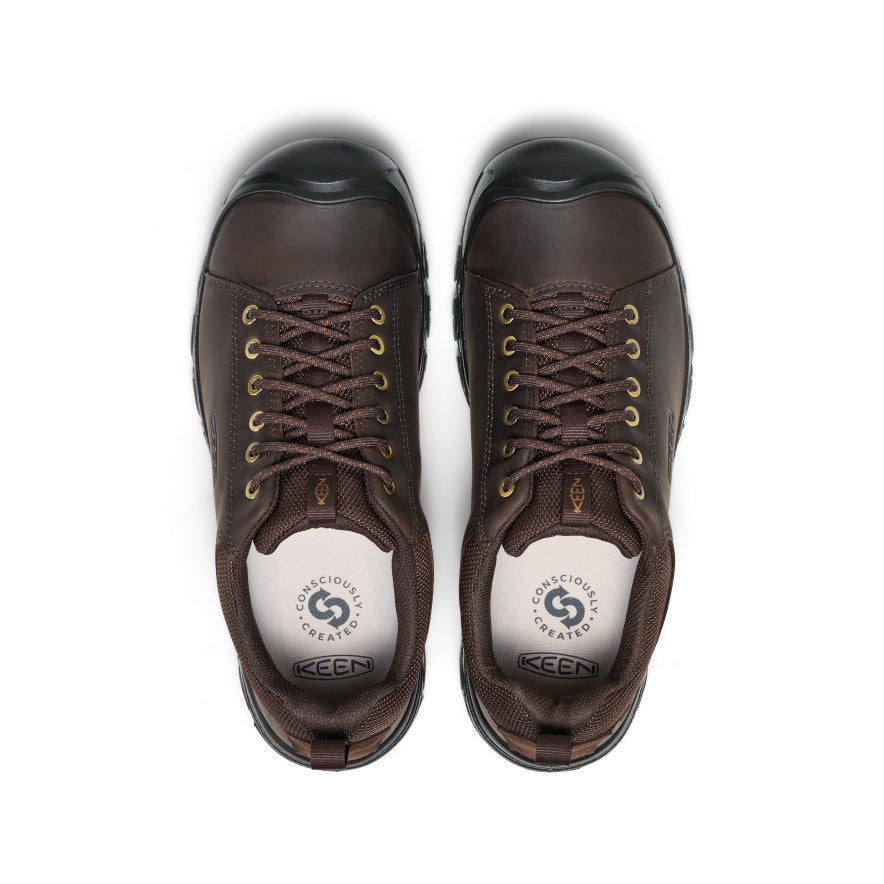 Keen Popular style | Men's Targhee IV Wide Oxford Java/Black