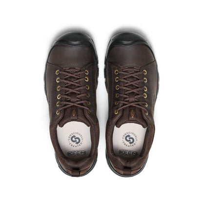 Keen Popular style | Men's Targhee IV Wide Oxford Java/Black