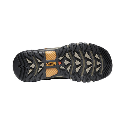 Keen | Men's Targhee III Waterproof Mid Wide Black Olive/Golden Brown