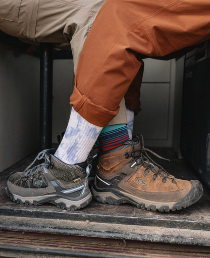 Keen | Men's Targhee III Waterproof Mid Wide Black Olive/Golden Brown