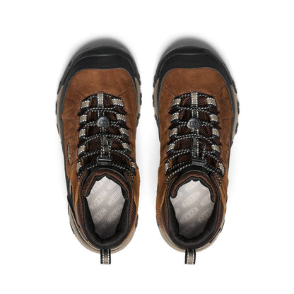 Keen Online | Big Kids' Targhee IV Waterproof Hiking Boot Bison/Brindle