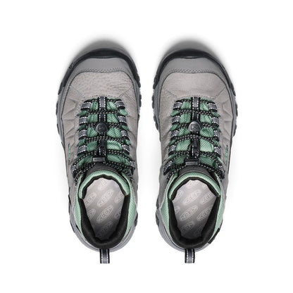 Keen Sale | Big Kids' Targhee IV Waterproof Hiking Boot Alloy/Granite Green