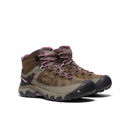 Keen On sale | Women's Targhee III Waterproof Mid Weiss/Boysenberry