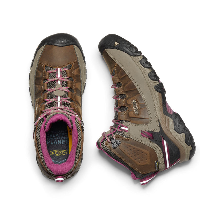Keen On sale | Women's Targhee III Waterproof Mid Weiss/Boysenberry