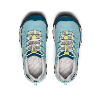 Keen Outlet | Big Kids' Targhee IV Waterproof Hiking Shoe Reef Waters/Daiquiri Green