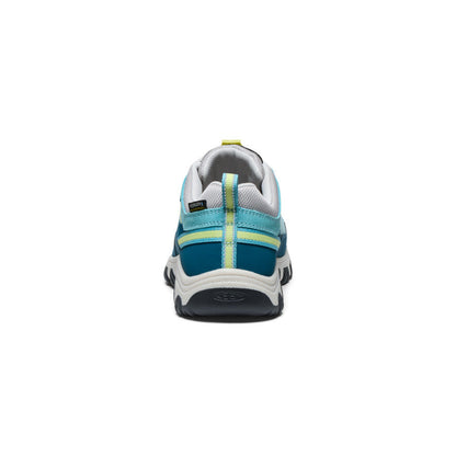 Keen Outlet | Big Kids' Targhee IV Waterproof Hiking Shoe Reef Waters/Daiquiri Green
