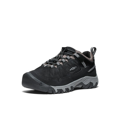 Keen Hot style | Big Kids' Targhee IV Waterproof Hiking Shoe Black/Steel Grey