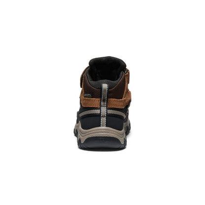 Keen Online | Little Kids' Targhee IV Waterproof Hiking Boot Bison/Brindle