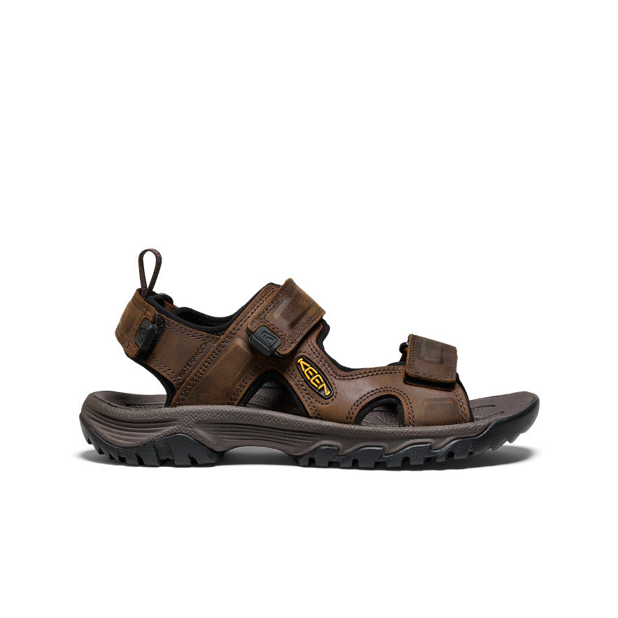 Keen New | Men's Targhee III Open Toe Sandal Bison/Mulch