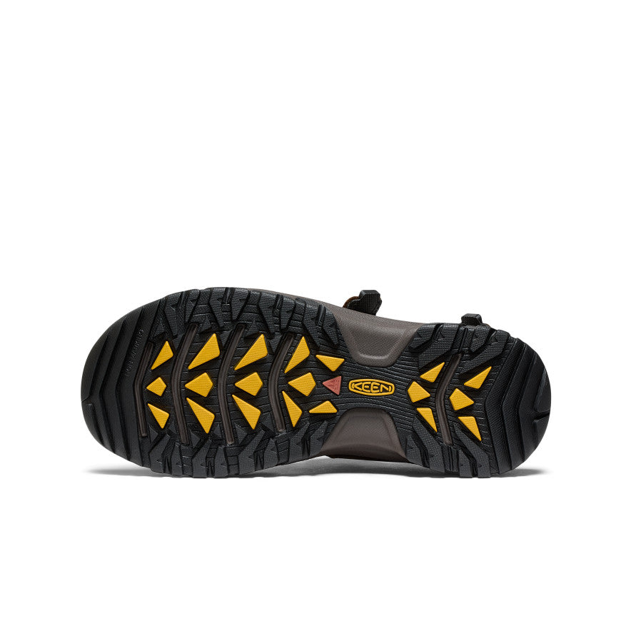 Keen New | Men's Targhee III Open Toe Sandal Bison/Mulch