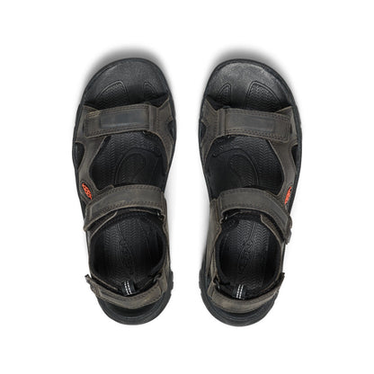 Keen US | Men's Targhee III Open Toe Sandal Grey/Black