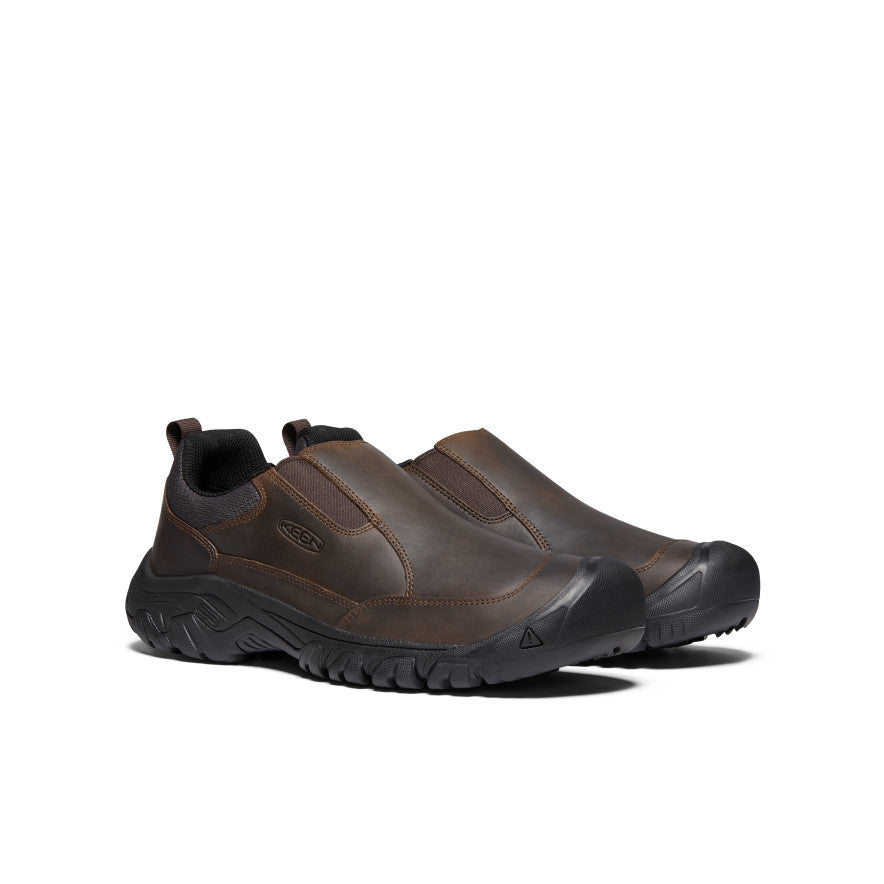 Keen | Men's Targhee III Wide Slip-On Dark Earth/Mulch