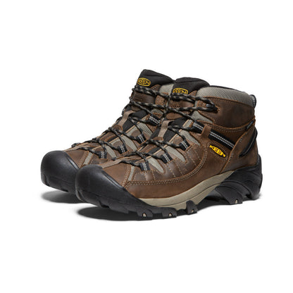 Keen Sale | Men's Targhee II Waterproof Mid Wide Shitake/Brindle