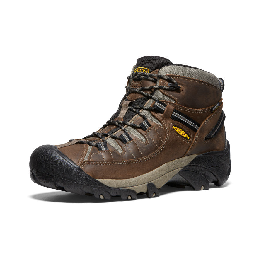 Keen Sale | Men's Targhee II Waterproof Mid Wide Shitake/Brindle