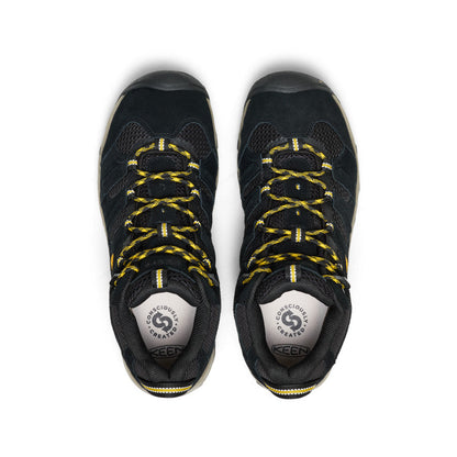 Keen Outlet | Men's Headout Waterproof Hiking Boot Black/Lemon Curry
