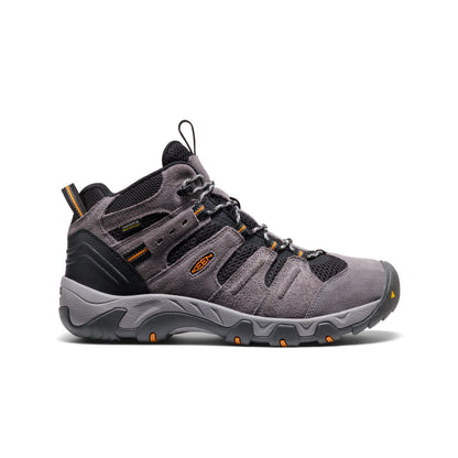 Keen Hot style | Men's Headout Waterproof Hiking Boot Magnet/Orange Pepper
