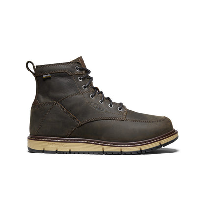 Keen Popular style | Men's San Jose 6" Waterproof Boot (Soft Toe) Cascade Brown