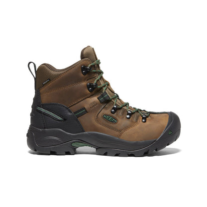 Keen Online | Men's Pittsburgh Energy 6" Waterproof Boot (Carbon Toe) Cascade Brown/Greener Pastures