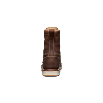 Keen US | Men's Liberty 8" Waterproof Boot (Carbon Toe) Chestnut/Gum