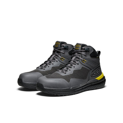 Keen On sale | Men's Synchro Waterproof Work Boot (Carbon Toe) Magnet/Black